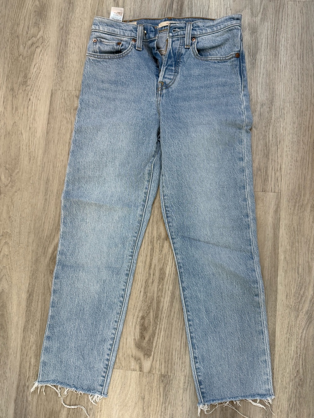 Levi's light Wash Straight-Leg Jeans
